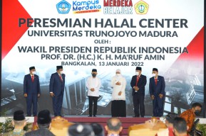LPH Halal Center Universitas Trunojoyo Madura Diresmikan Wapres