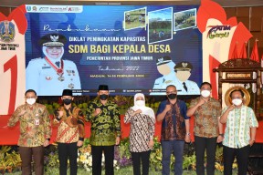 Gubernur Khofifah: Kepala Desa Harus Berinovasi dan Kreatif