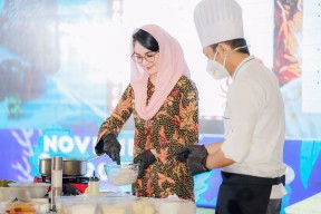 Arumi Bachsin Ajak Forikan Kab/Kota Masifkan Gerakan Makan Ikan