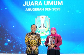 Jatim Juara Umum Anugerah DEN 2023 dengan Borong 6 Penghargaan