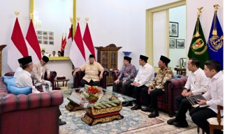 Presiden Prabowo Sambut PBNU di Istana Merdeka, Bahas Asta Cita dan Pengelolaan Kekayaan Negara