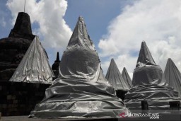 Antisipasi Hujan Abu, BKB Tutup Tiga Candi di Kawasan Borobudur