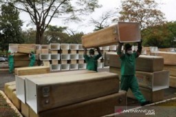 Brazil Lampaui 60.000 Kematian akibat Corona