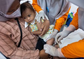 Suntikan Imunisasi Ganda untuk Cegah Campak
