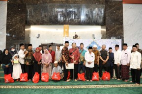 Ratusan Difabel Kota Semarang Ngaji Bareng di Masjid Baiturrahman