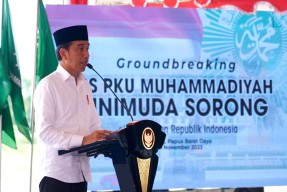 Presiden Jokowi Groundbreaking Rumah Sakit Terintegrasi Pertama di Sorong