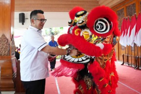 Perayaan Cap Go Meh Tahun Baru Imlek 2575 Meriah di Kota Mojokerto