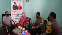Kapolres Gresik Anjangsana Purnawirawan Polri dan Warakawuri