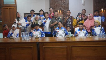 Jepara Lepas 7 Atlet ke Pekan Paralympic Pelajar Daerah 2023