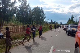 Perang Antar Kampung di Papua, 16 Orang Luka-Luka