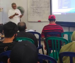 Jelang Unar, Orlok ORARI Gresik  Beri Bekal kepada Calon Anggota