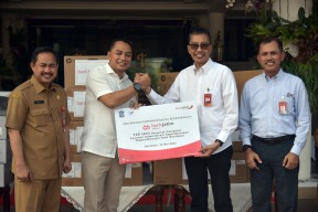 Pemkot Surabaya Terima Bantuan Ratusan Alat Penunjang Adminduk dari Bank Jatim dan PT Yekape