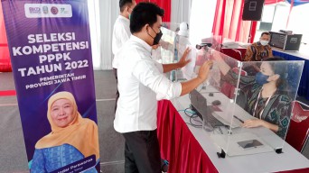 2.002 Peserta Ikuti Seleksi Kompetensi PPPK Tenaga Teknis Pemprov Jatim Tahun Anggaran 2022