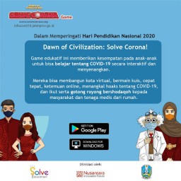 Sambut Hardiknas, Pemprov Jatim Luncurkan Game Edukasi