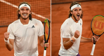Kalahkan Ungulan Dua, Tsitsipas Melaju ke Semifinal