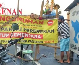 Pagar Dirusak Turis Asing, Aparat Desa Tutup Akses ke Pantai Pererenan