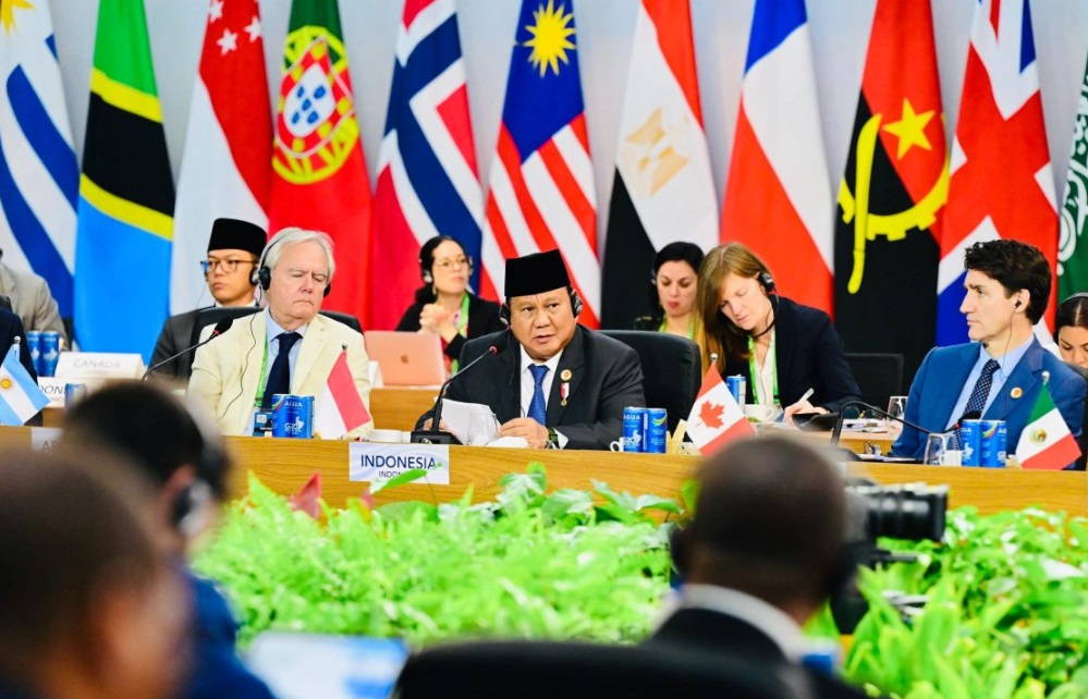 Presiden Republik Indonesia, Prabowo Subianto, menghadiri sesi ketiga Konferensi Tingkat Tinggi (KTT) G20 di Brasil pada Selasa, 19 November 2024. Foto: BPMI Setpres/Laily Rachev