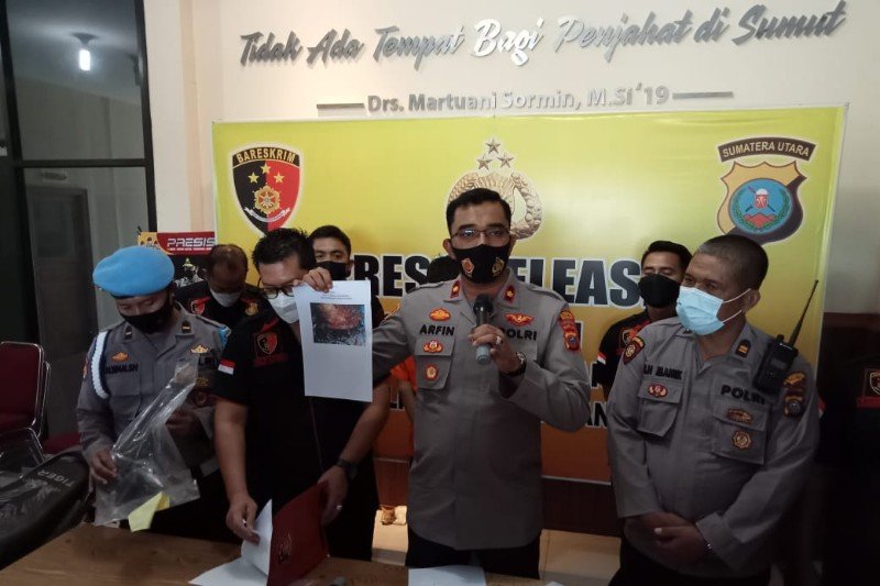 Pelaku Pembunuhan  di Medan Ditangkap