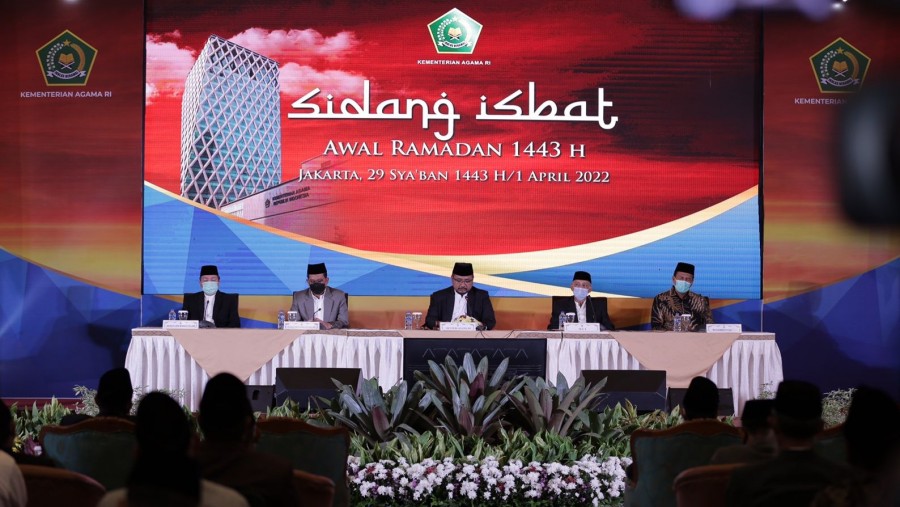 Sidang Isbat Awal Ramadan 1443 Hijriyah, Jumat (1/4/2022)