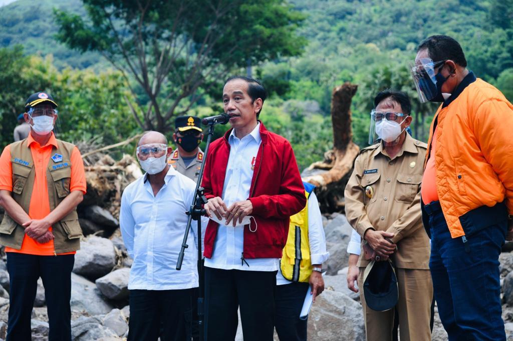 Presiden Joko Widodo pada kunjungan kerjanya ke Provinsi Nusa Tenggara Timur (NTT) . ist