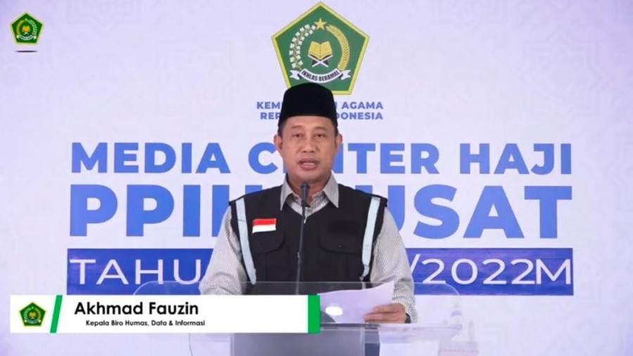Kepala Biro Humas, Data, dan Informasi Akhmad Fauzin