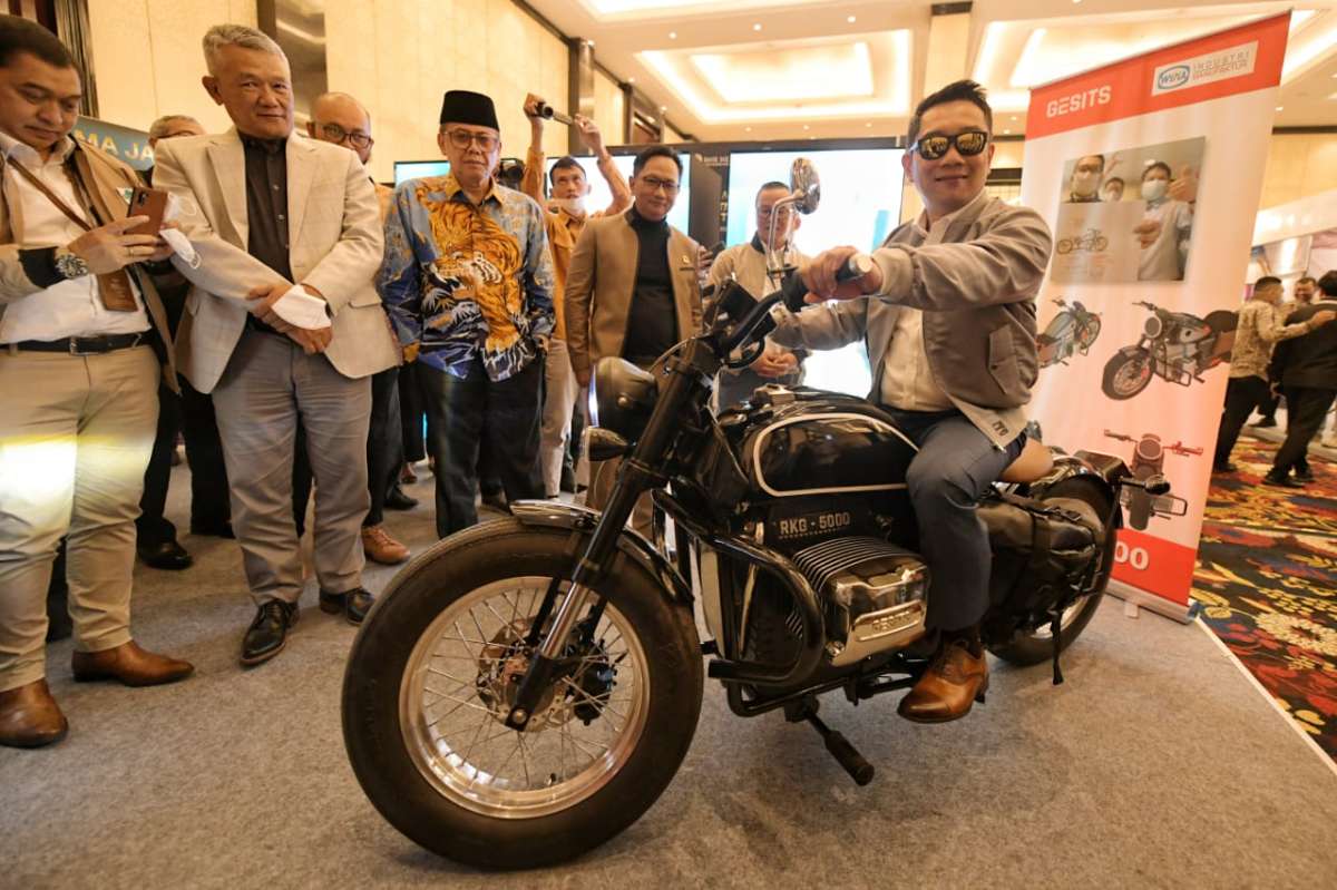 Prototipe Motor Listrik Rancangan Ridwan Kamil Dipametkan di WJIS 2022