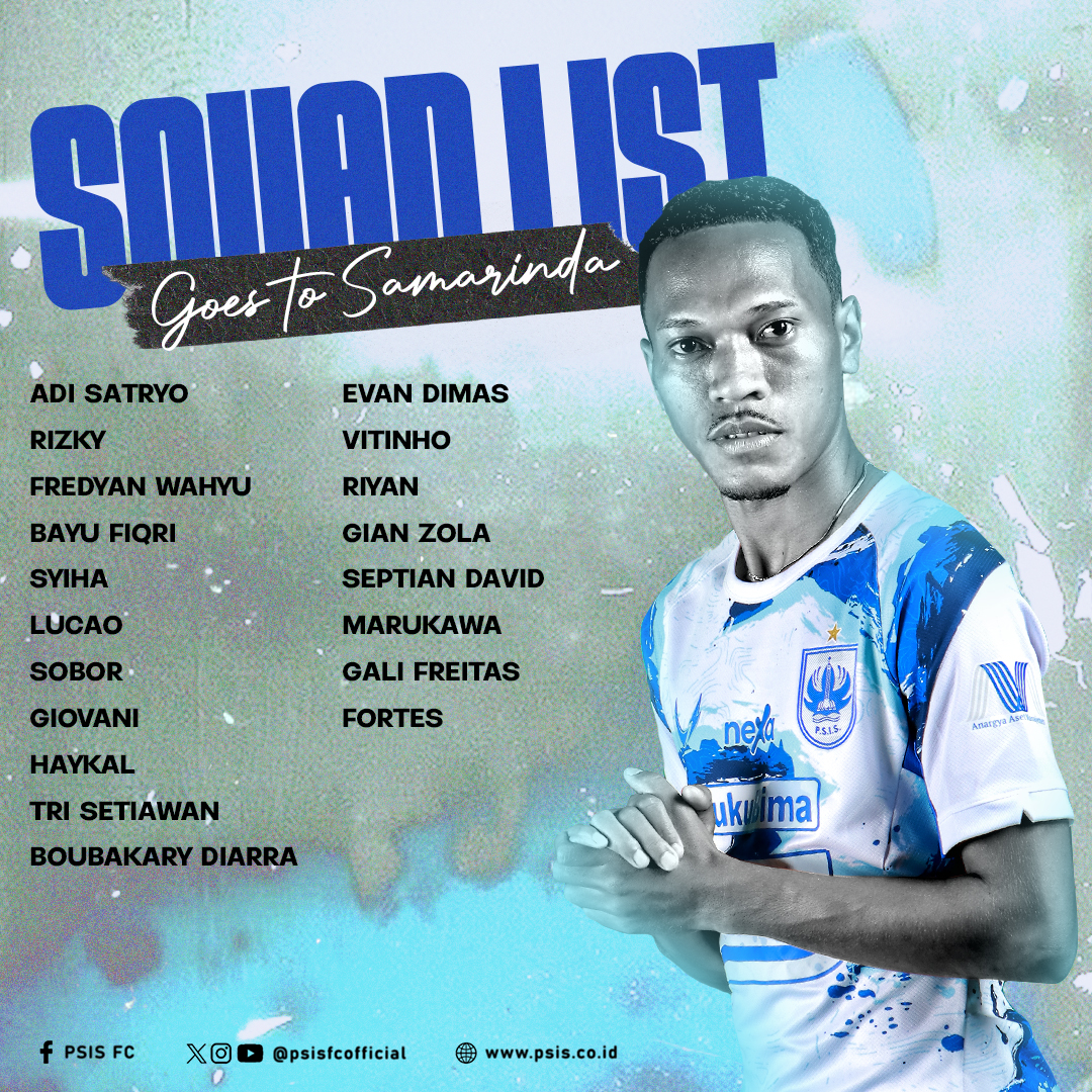 Dewa Akumulasi dan Hulk Cedera, PSIS Bawa 19 Pemain ke Samarinda
