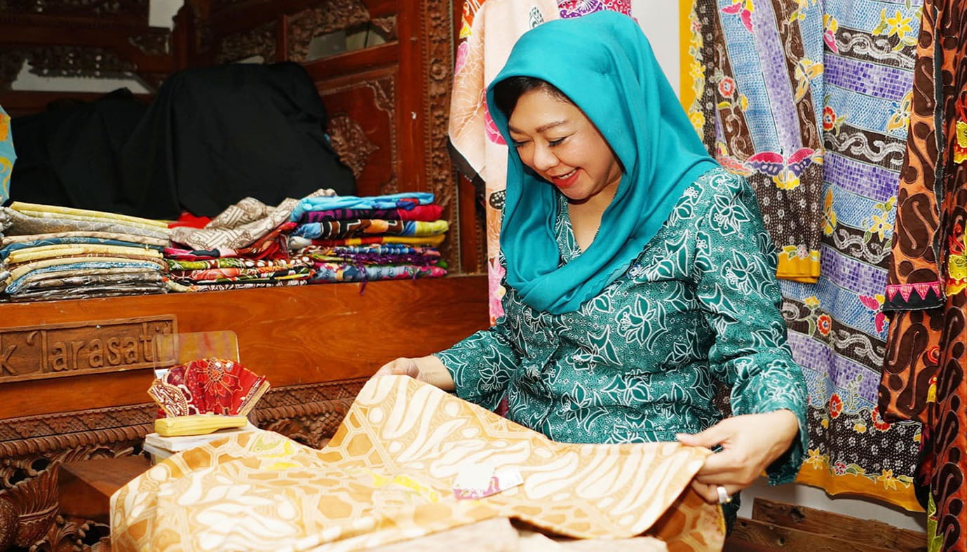 TP PKK Kota Probolinggo yang dipimpin Dewi Maharani Nurkholis