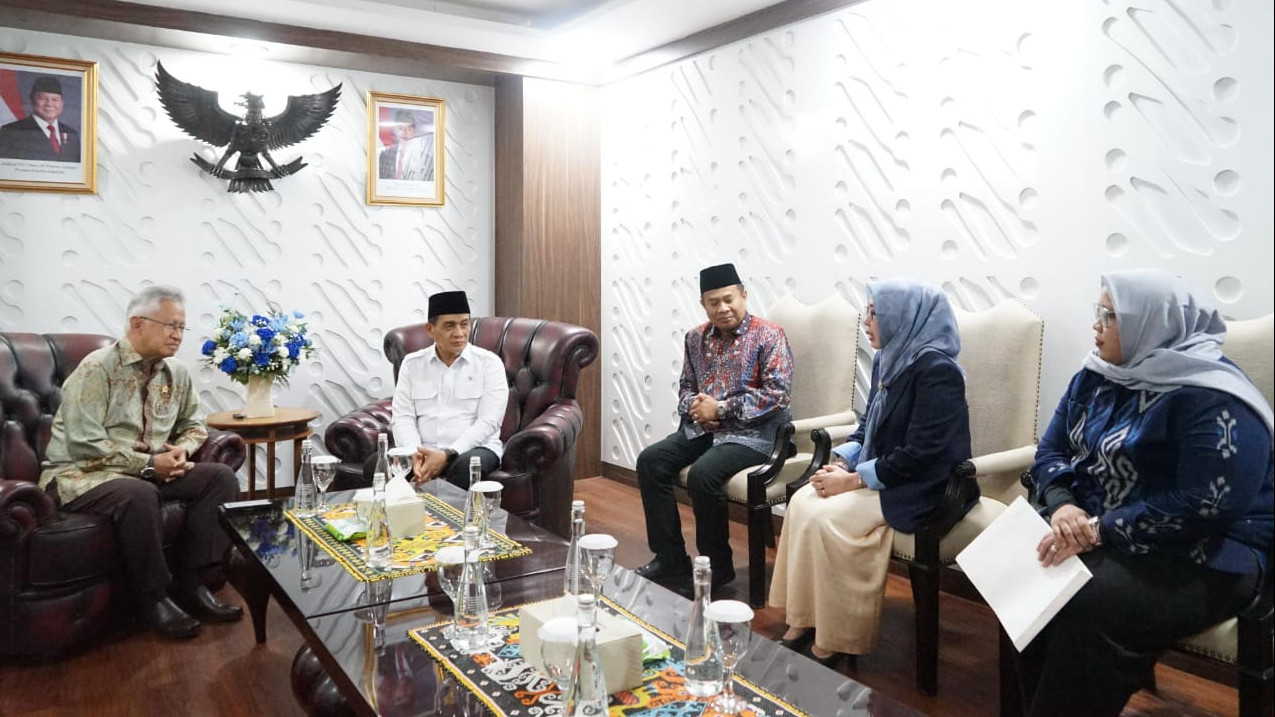 Pertemuan Wamenag dan Mendiktisaintek

