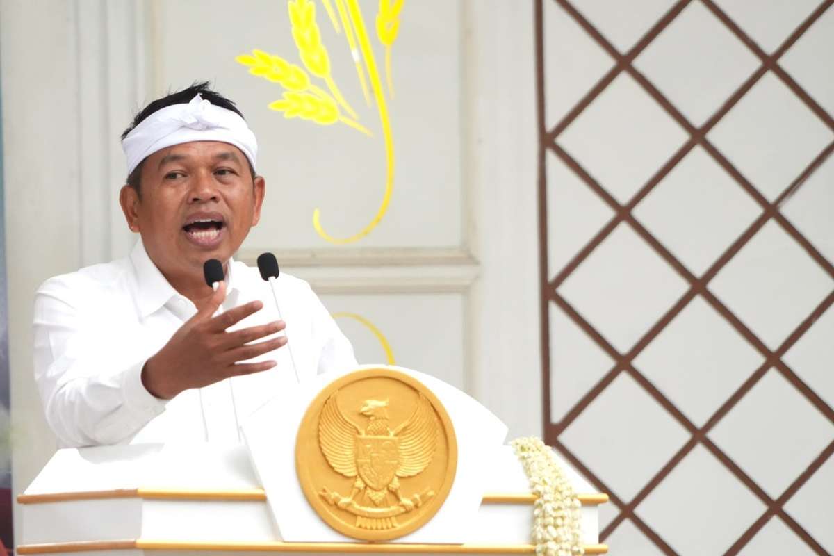 Gubernur Jawa Barat Dedi Mulyadi 