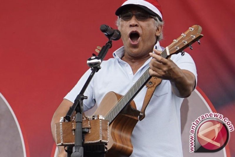Musisi legendaris Iwan Fals. ant