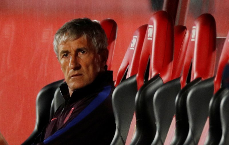 Quique Setien. REUTERS/Albert Gea (REUTERS/Albert Gea)