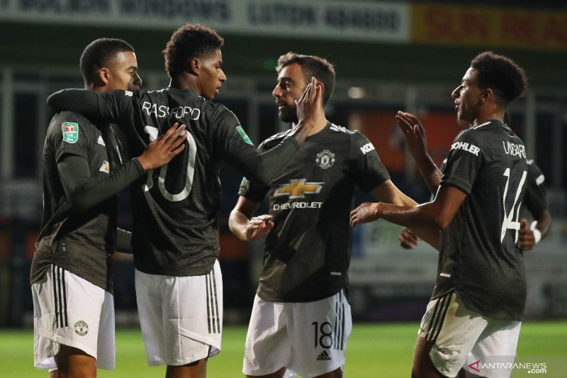 Tekuk Luton, MU Melaju ke Babak Empat Piala Liga Inggris