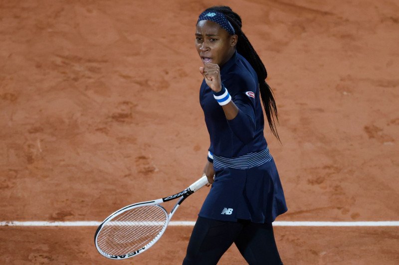 Gauff Tumbangkan Unggulan Sembilan French Open