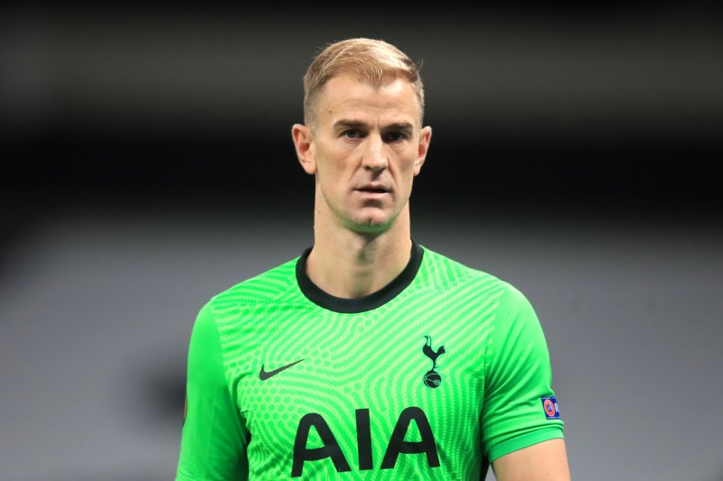 Kiper Tottenham Hotspur Joe Hart pernah sempat disebut sebagai penjaga gawang terbaik Inggris ketika bermain untuk Manchester City.(PA Images via Reuters Connect/Adam Davy)
