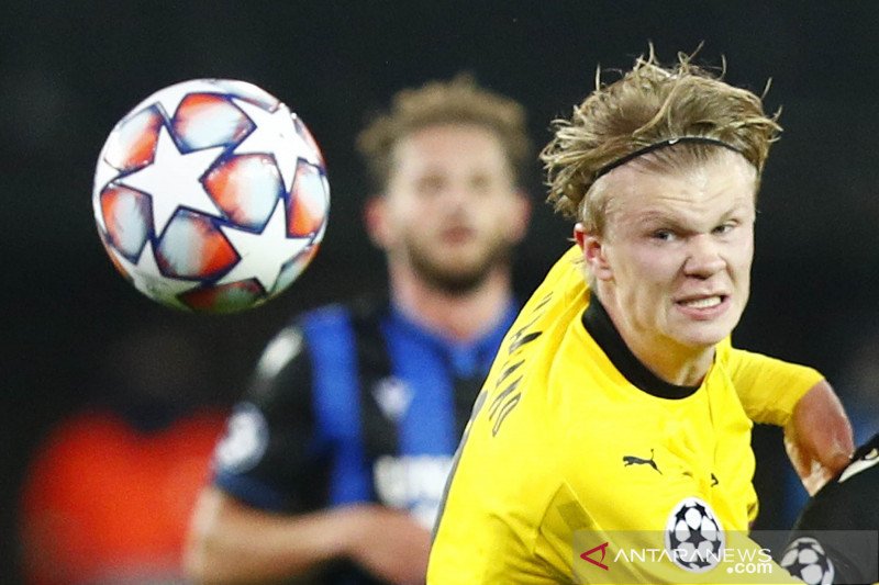 Striker  Dortmund Erling Haaland Rebut Golden Boy 2020