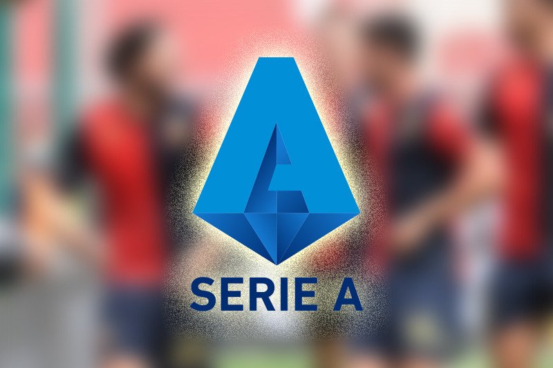 Ilustrasi logo Liga Italia Serie A. (ANTARA/Gilang Galiartha)

