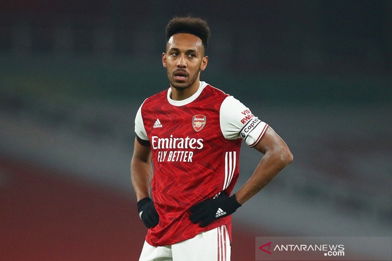 Pierre-Emerick Aubame. ANTARA/Reuters/Pool/Julian Finney

