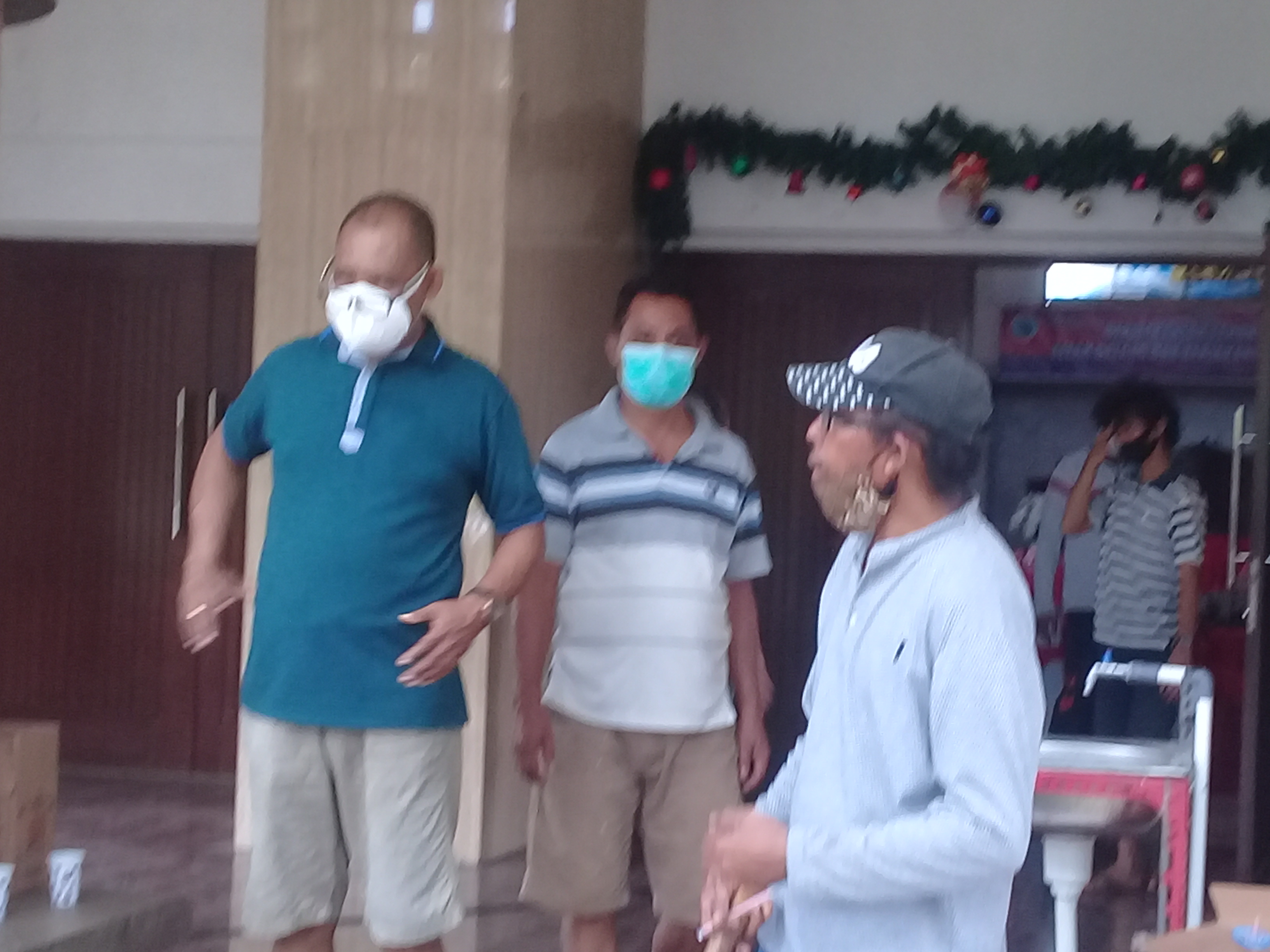 Suasana di lokasi jelang Sidang Sinode GMP. HMP/BOY