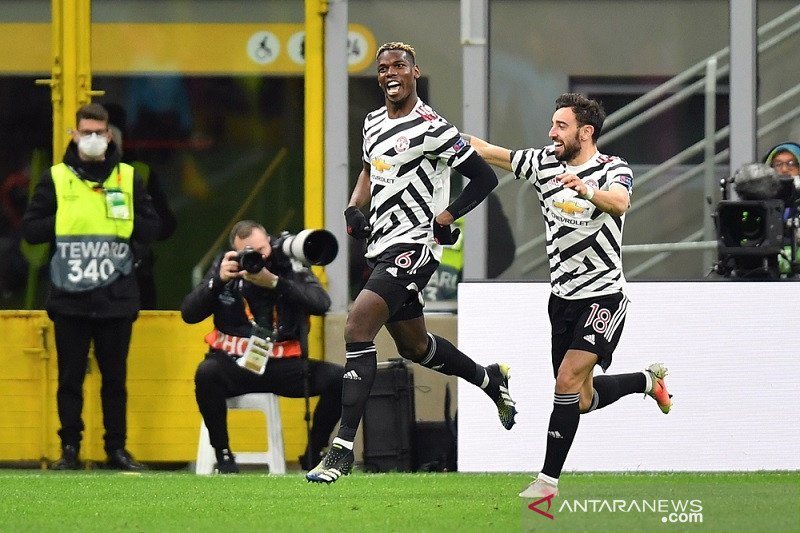 Gol Pogba Antar MU Lolos ke Perempat Final Liga Europa