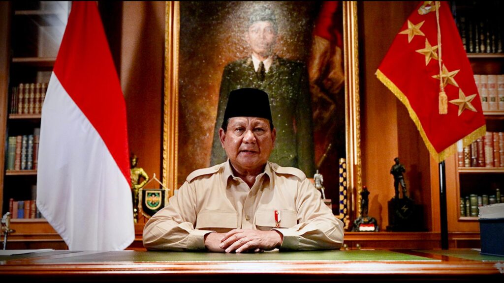 Presiden Prabowo dalam pernyataan resminya yang ditayangkan YouTube Sekretariat Presiden, Rabu (29/01/2025).

