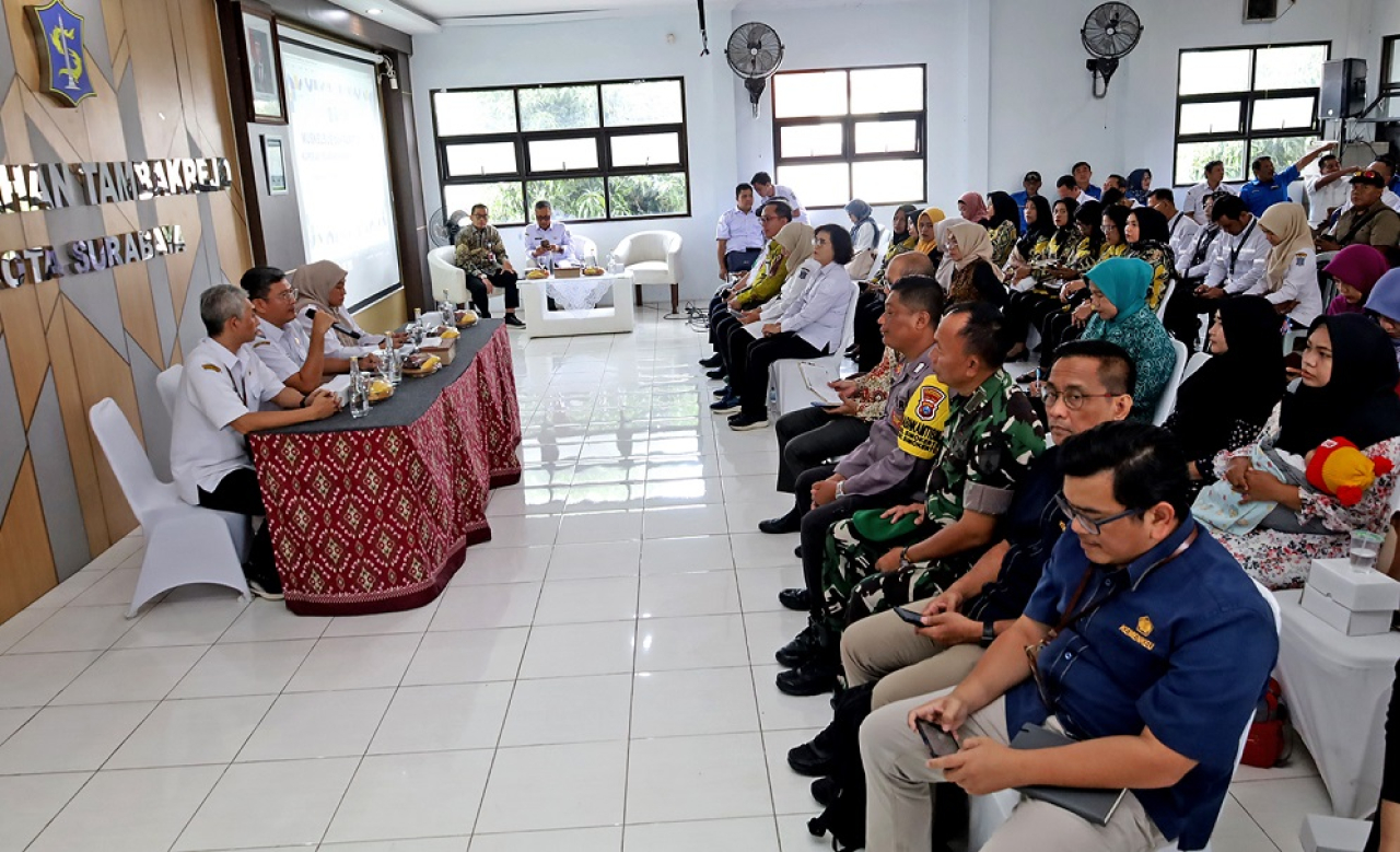 Musyawarah Kelurahan Khusus (Muskelkus) di Kelurahan Tambakrejo, Rabu (30/4/2025), sebagai bagian dari pelaksanaan program koperasi yang ditargetkan terbentuk di seluruh kelurahan