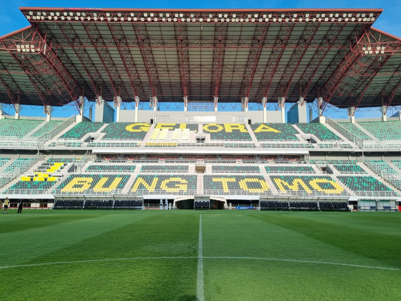 Stadion Gelora Bung Tomo yang didaftarkan dalam lisensi club AFC. (Persebaya)