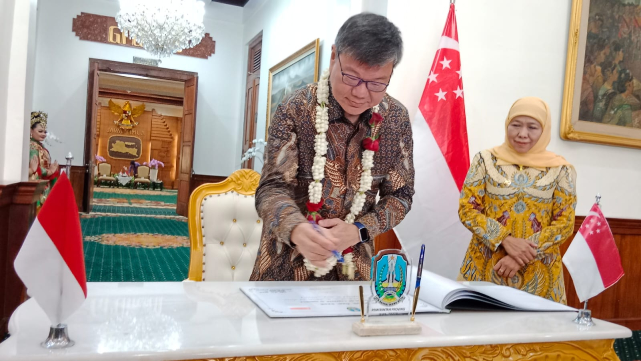 Dubes Singapura Apresiasi Jatim sebagai Tujuan Investasi Strategis