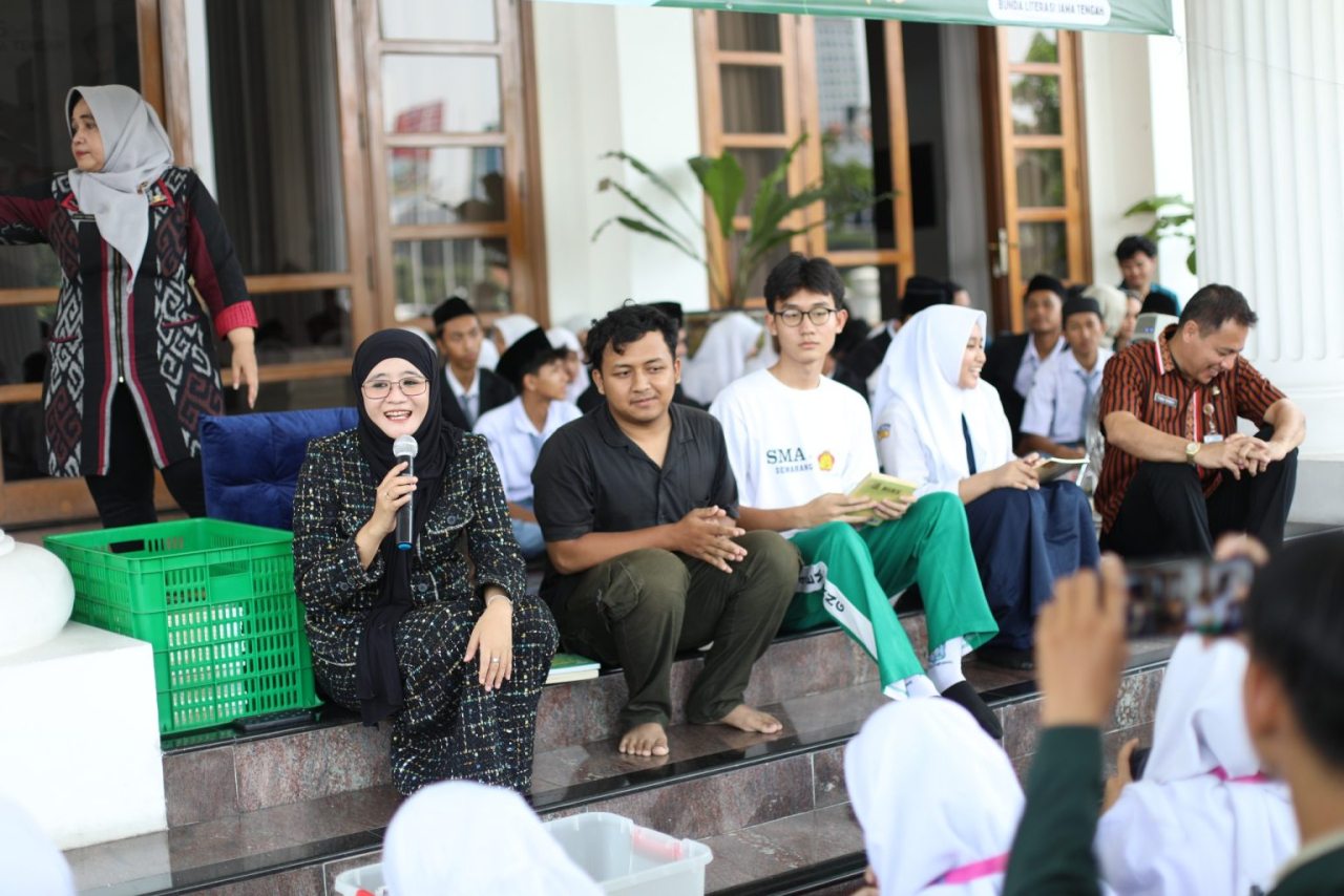 “Baca Bersama Jawa Tengah”bertujuan menumbuhkan budaya membaca di kalangan generasi muda.