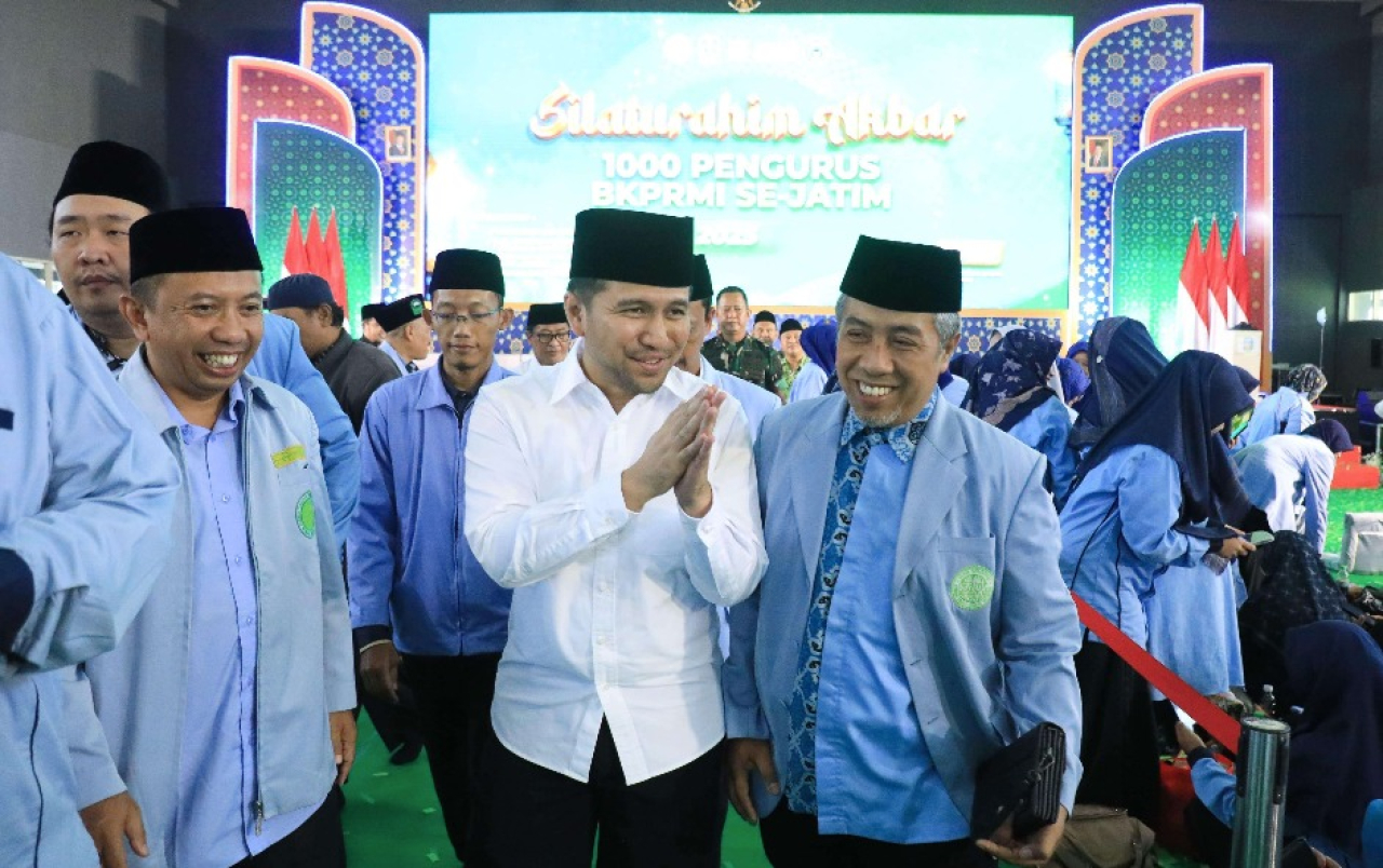 Wagub Emil hadiri Silaturahim Akbar 1.000 Pengurus DPW BKPRMI se-Jawa Timur