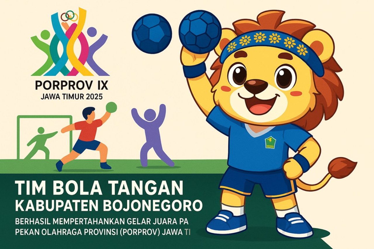 Bojonegoro Pertahankan Emas Bola Tangan Porprov, Tundukkan Tuan Rumah Malang