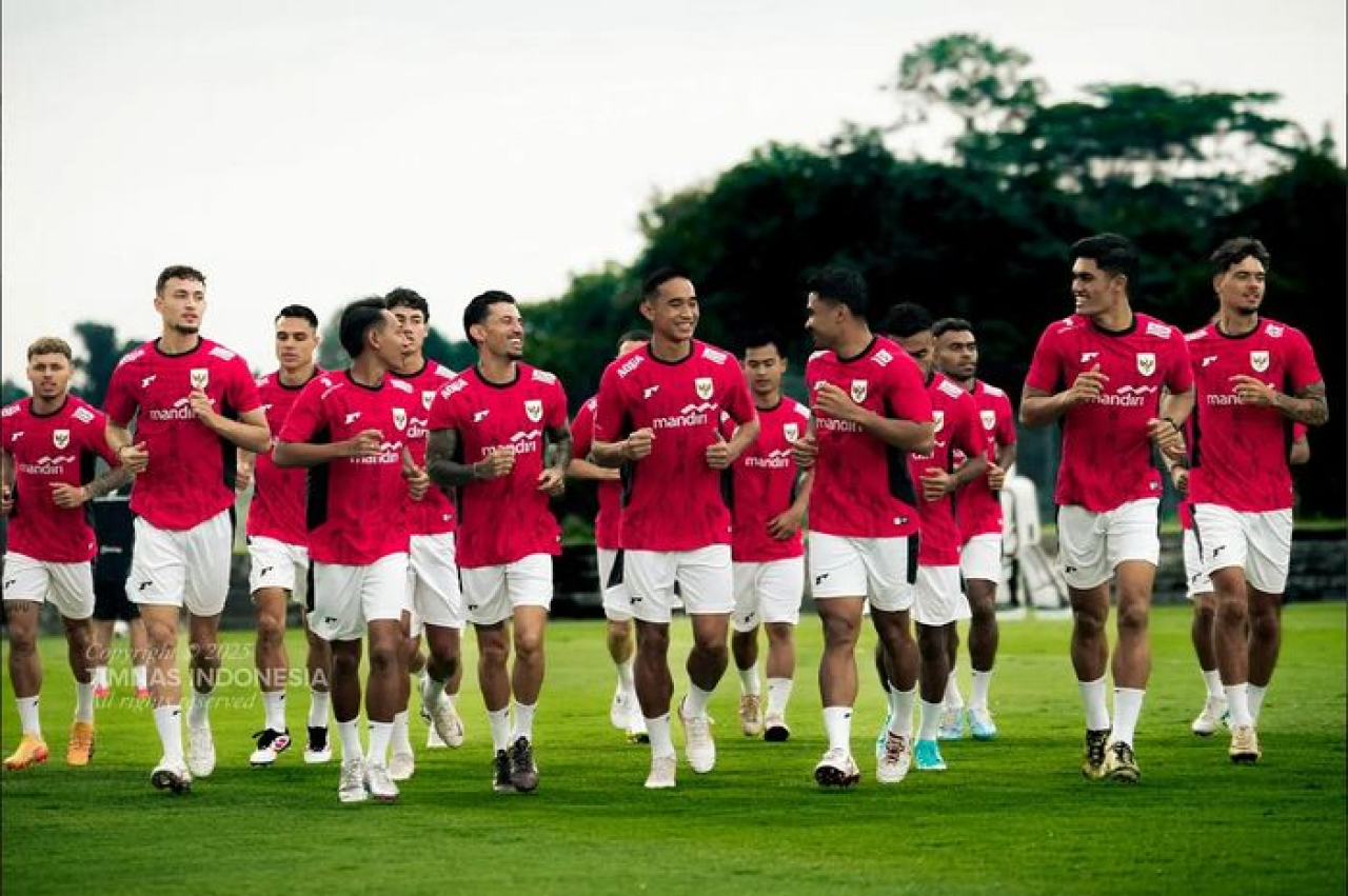 Suasana pemusatan latihan timnas Indonesia di Bali