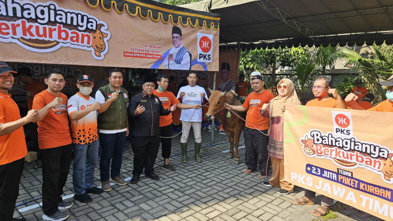 PKS Jatim Guyur 175 Ribu Paket Daging Qurban: Bahagia Berkurban Menyentuh Pelosok Jawa Timur