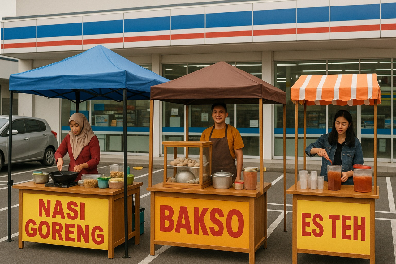 Pemkot Surabaya menggandeng pelaku usaha ritel untuk memberdayakan pelaku usaha mikro, kecil, dan menengah (UMKM) melalui pemanfaatan area parkir toko swalayan